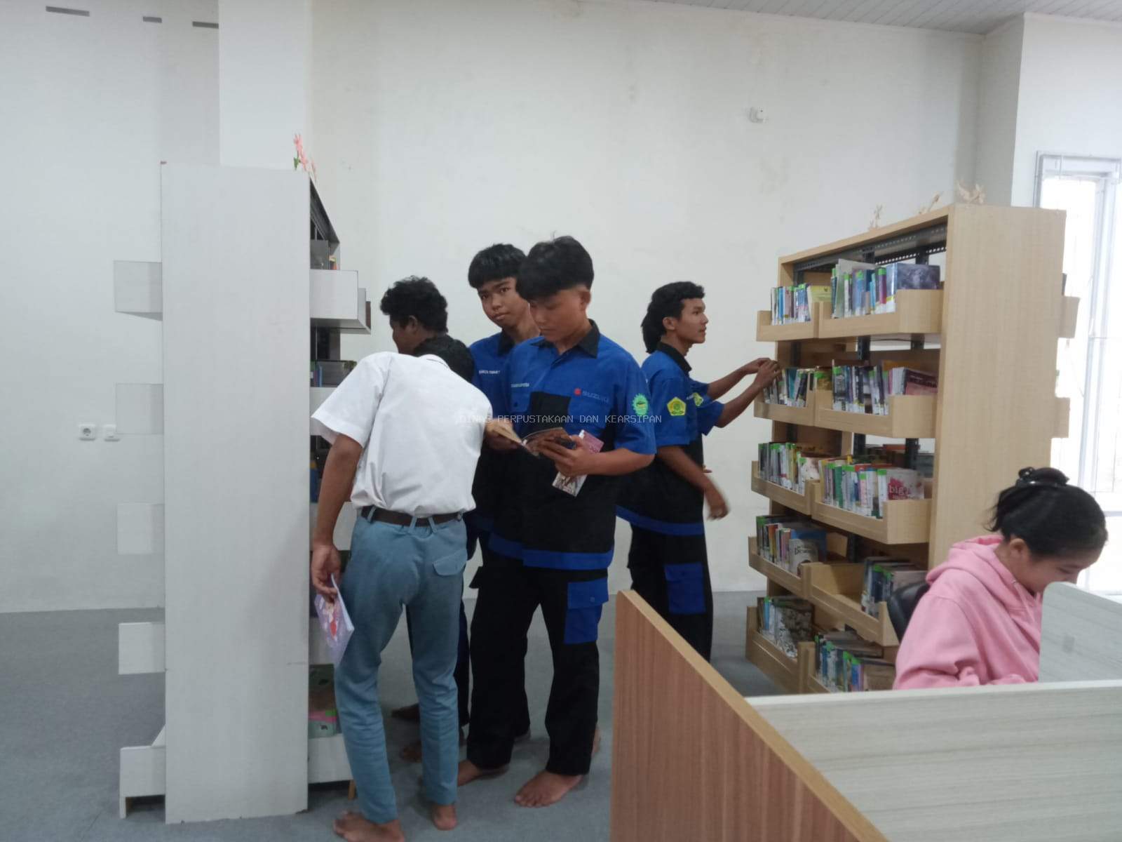 Suasana Perpusda Babar Disebut Bantu Stimulus Konsentrasi Peserta Didik 