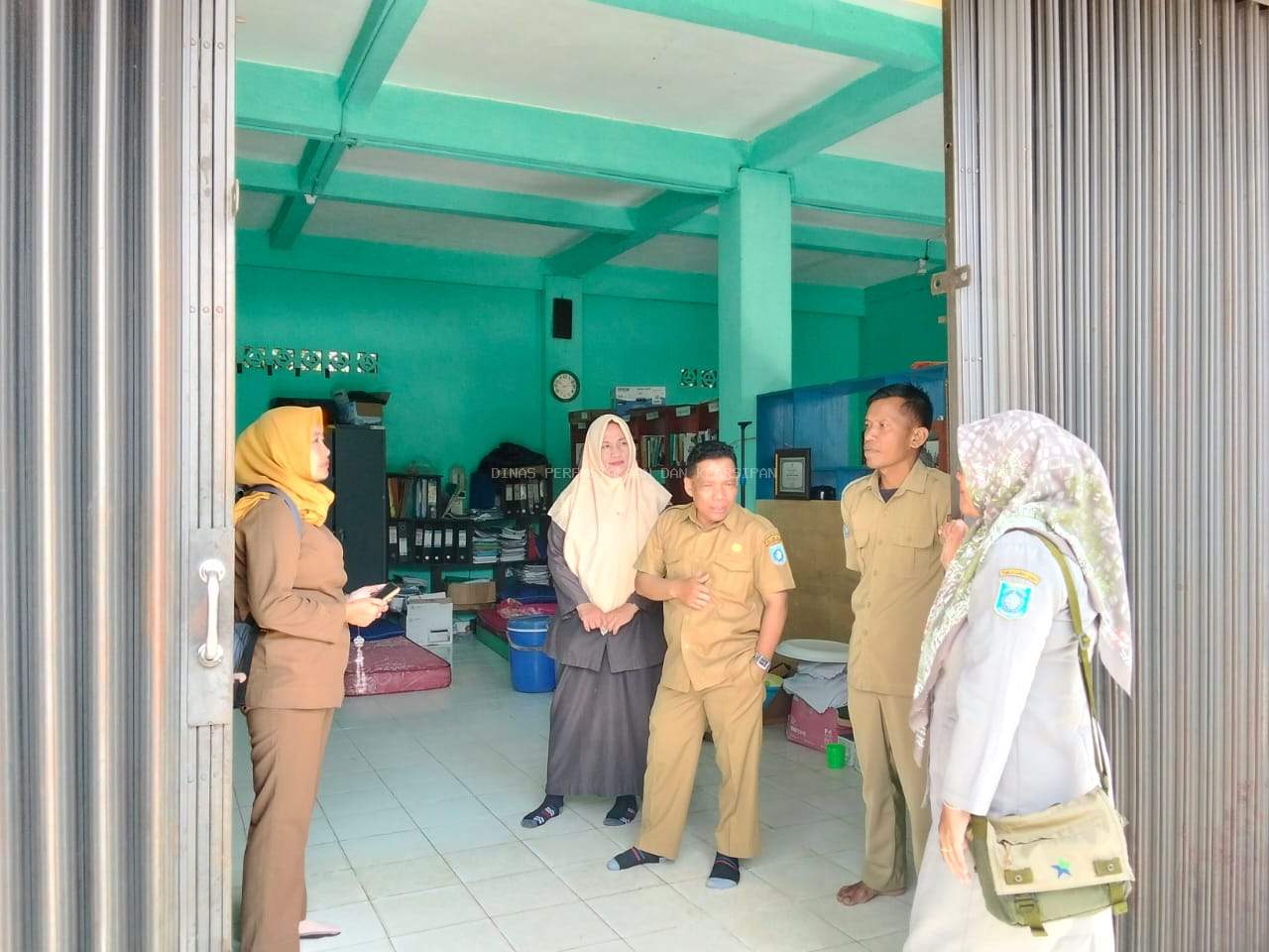 DPK Monev Sejumlah Desa Penerima Bantuan Bacaan dari Perpusnas